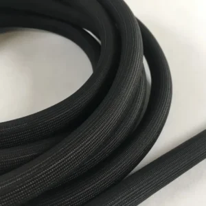 Sigillo rotondo nero 13 mm con filo di filo all'interno per caminetti 4m