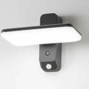 FANEUROPE PROIETTORE LED ARGO ANTRACITE 1 8W 130LM 4000K CON PANNELLO SOLARE E SENSORE IP54 25X17 8X20CM LED-ARGO-SOLAR