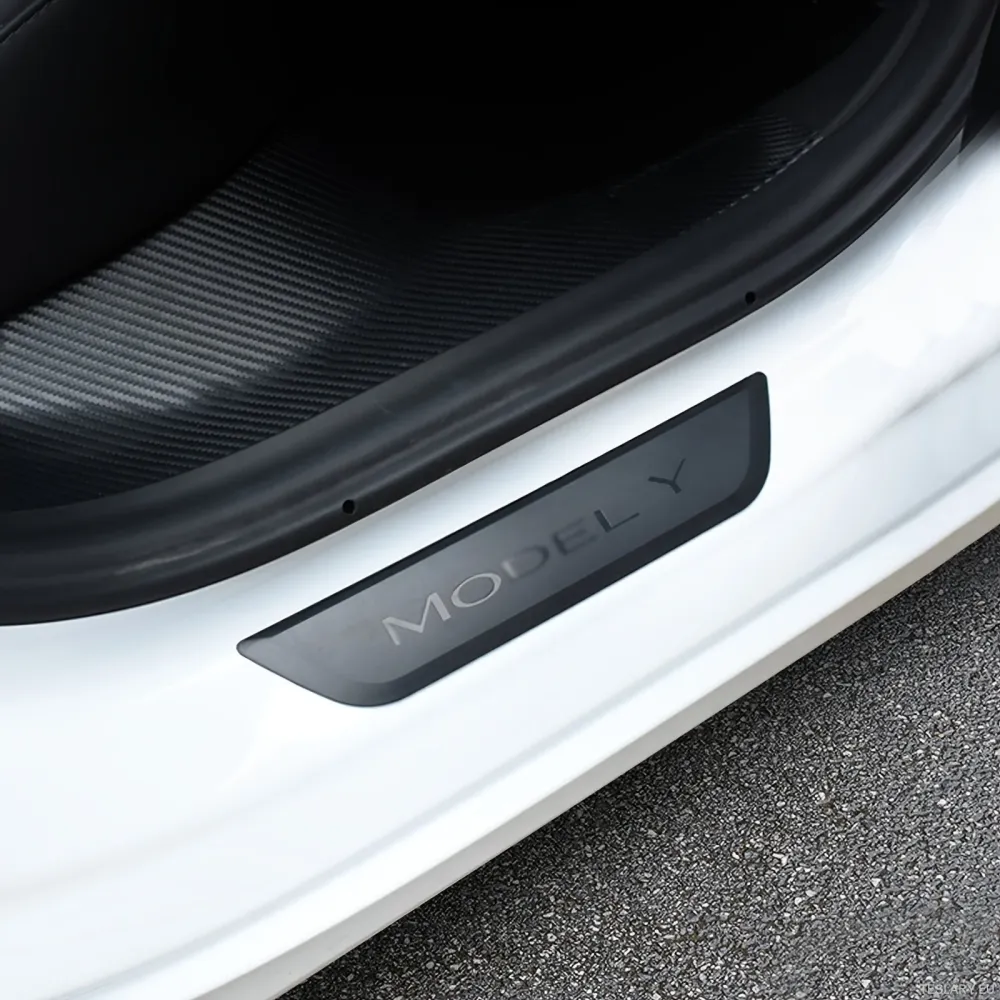 Tesla Model Y Porta posteriore Protezione per il davanzale e migliora l'estetica del davanzale della porta è disponibile u...