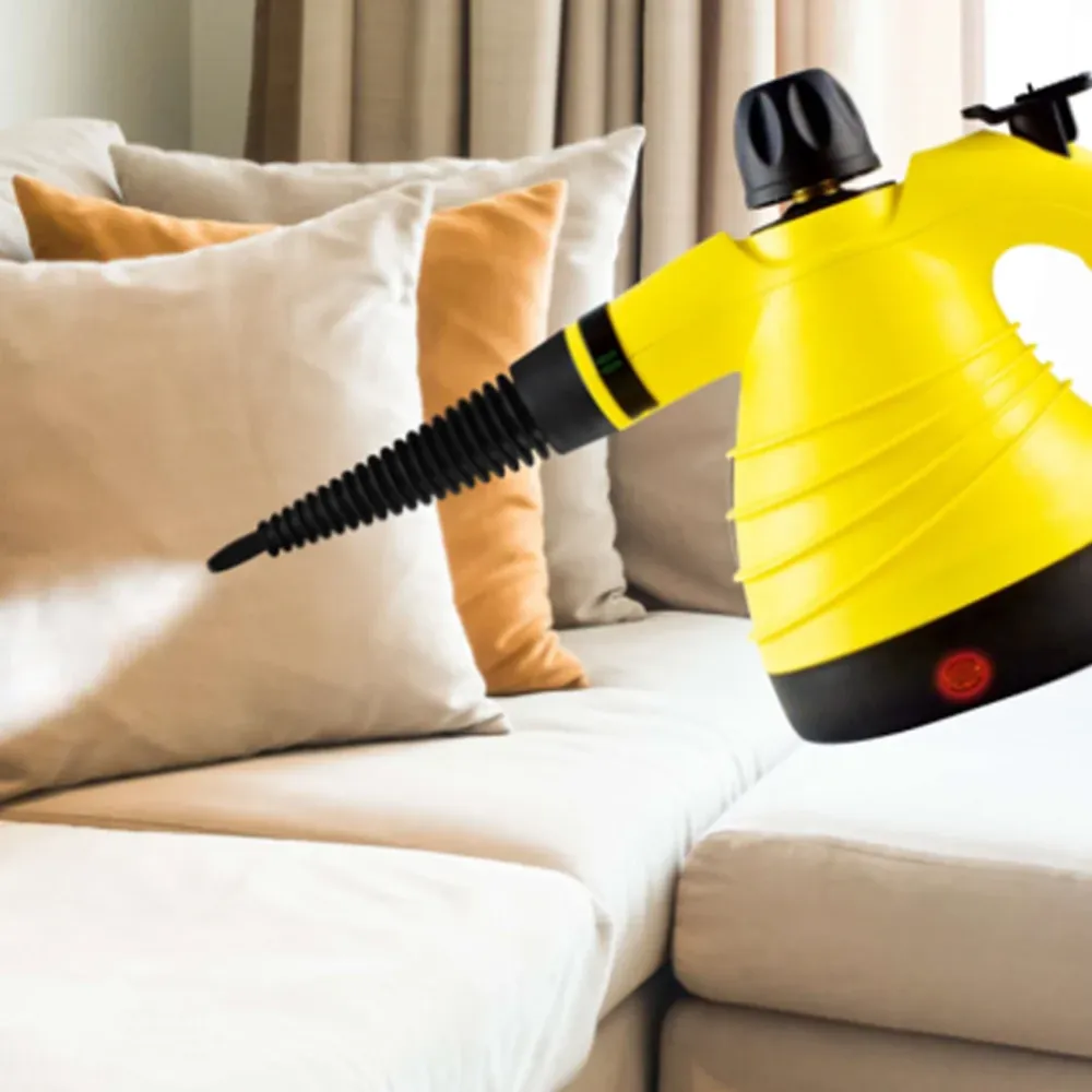 Mini Pulitore Vapore Potenza 1050 Watt Serbatoio 0,25 Litri con Accessori