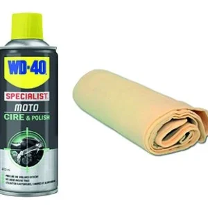 KIT WD40 CERA POLISH 400ML + PELLE DAINO