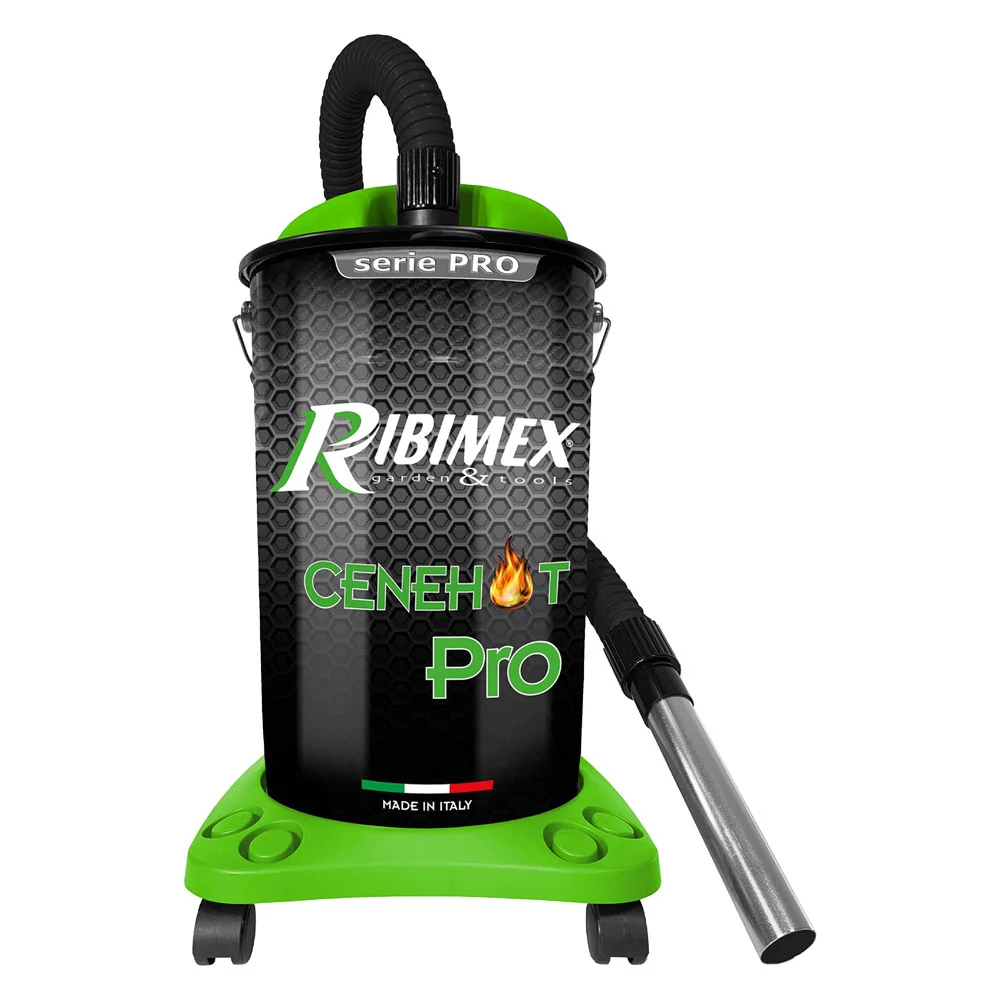 RIBIMEX - Bidone Aspiracenere 'Cenehot Pro' Lt. 25 - 1200 W COD. 800702