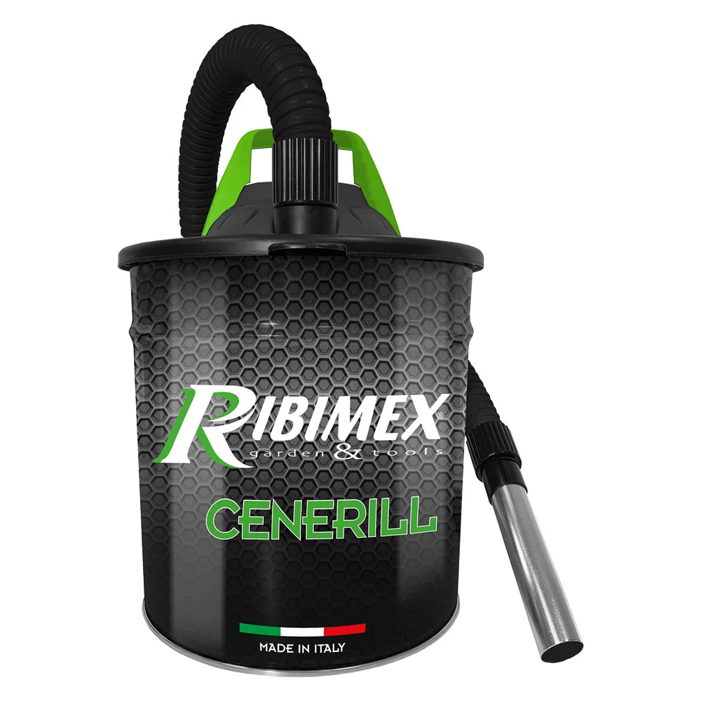 RIBIMEX - Bidone Aspiracenere 'Cenerill' Lt. 18 - 1000 W COD. 800778