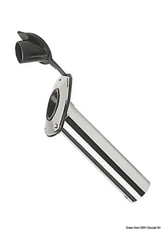 Portacanna da incasso ottone cromato COD 41.168.01