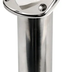 Portacanna inox da incasso con chiusura stagna AISI 316 COD 41.211.60