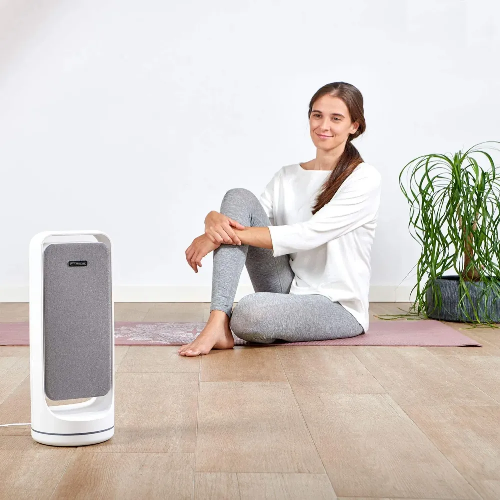 Purificatore Aria Ultra-Silenzioso Doppio Sistema di Filtraggio