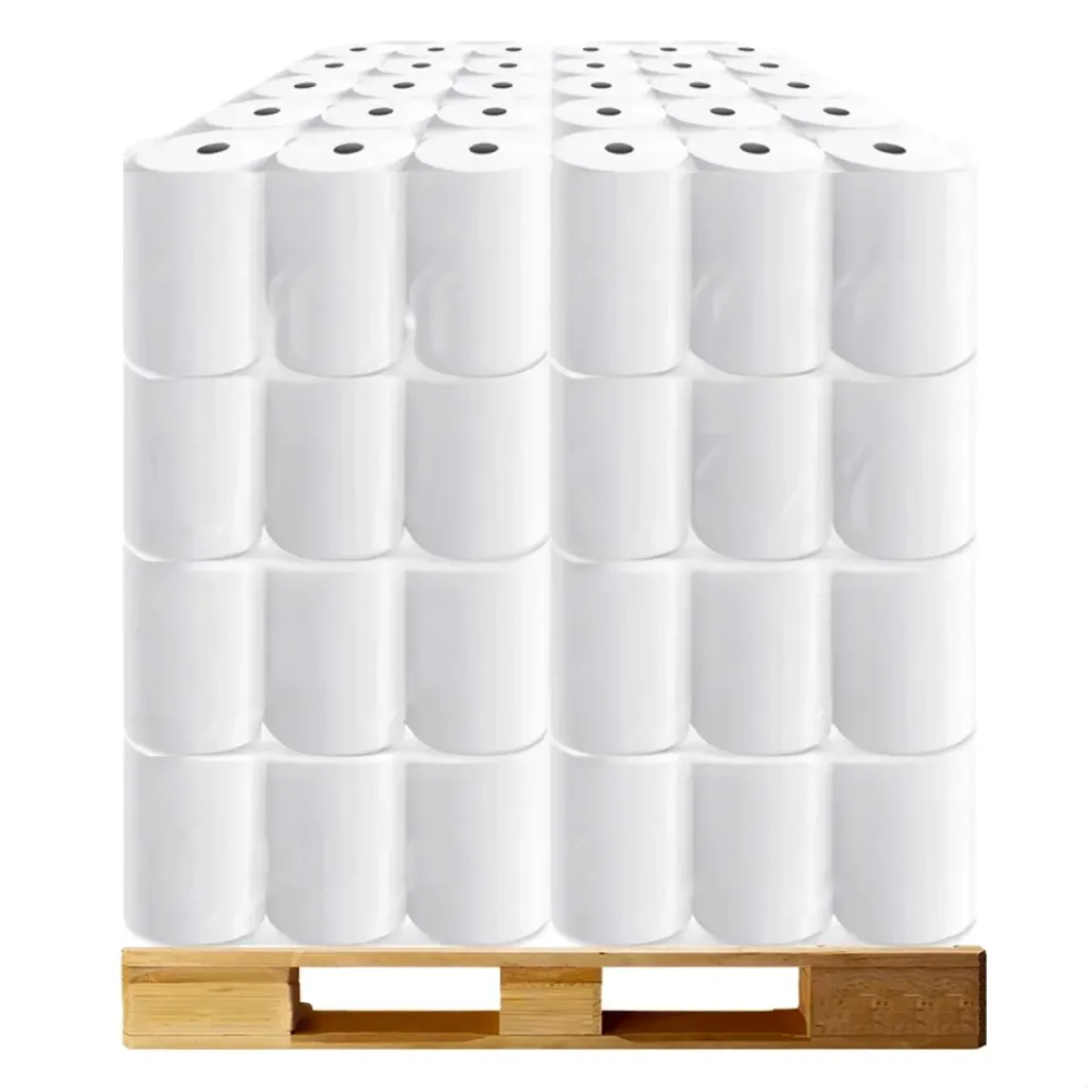 Rotolo di panno per la pulizia 32 cm, bianco, rotolo con 300 fogli