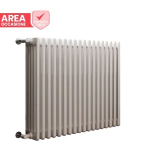 AREA OCCASIONI Batteria completa Radiatore Termosifone acciaio tubolare Cordivari Ardesia 4 Colonne 12 elementi h 856 mm i...