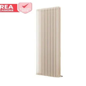 AREA OCCASIONI Batteria completa Radiatore Termosifone acciaio tubolare Cordivari Ardesia 4 Colonne h 656 mm interasse 600...
