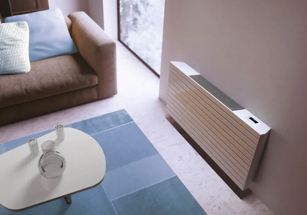 Radiatore Ventilato Caldo-Freddo Cordivari SOFI HC ORIZZONTALE 1200x610 Colore Bianco