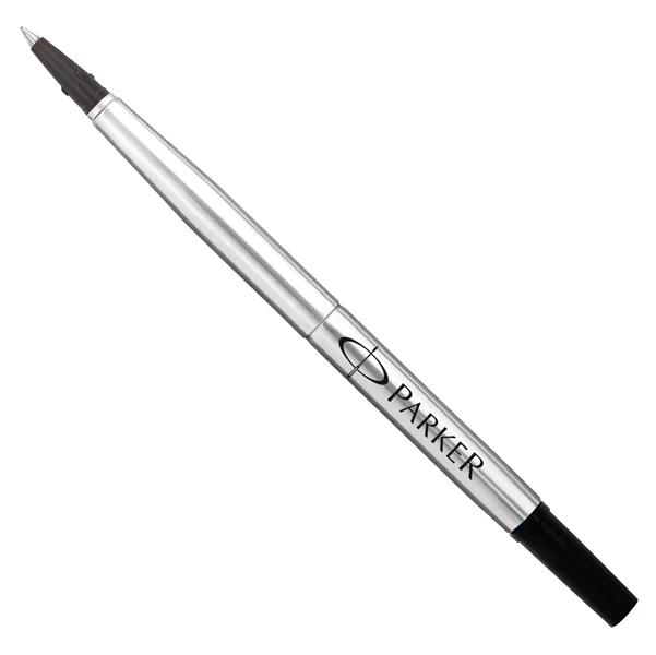 PARKER - 1950277 - Refill roller Quink standard - punta fine - metallo - nero - Parker - 36582 - Conf. da 12 Pz.