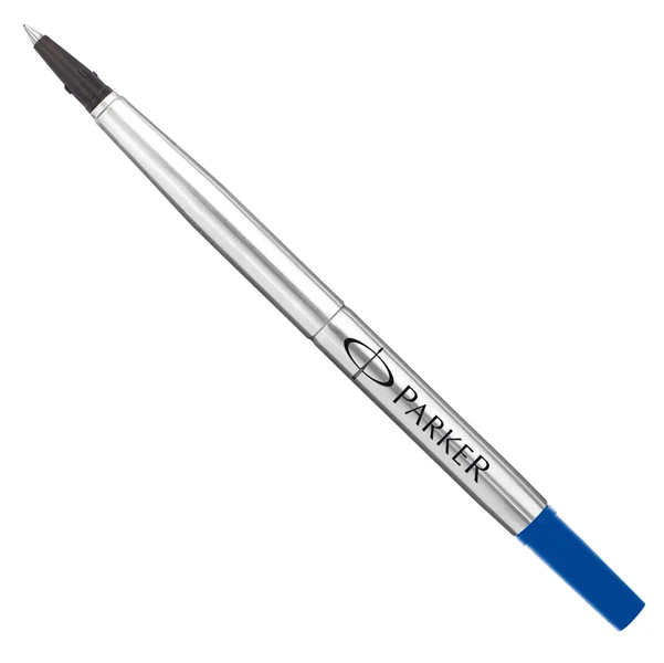 PARKER - 1950279 - Refill roller Quink standard - punta fine - metallo - blu - Parker - 36581 - Conf. da 12 Pz.