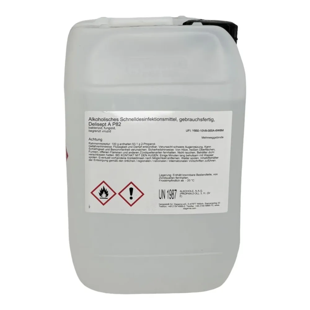Deliclean Delisept p82 Fluido di disinfezione rapido 11L