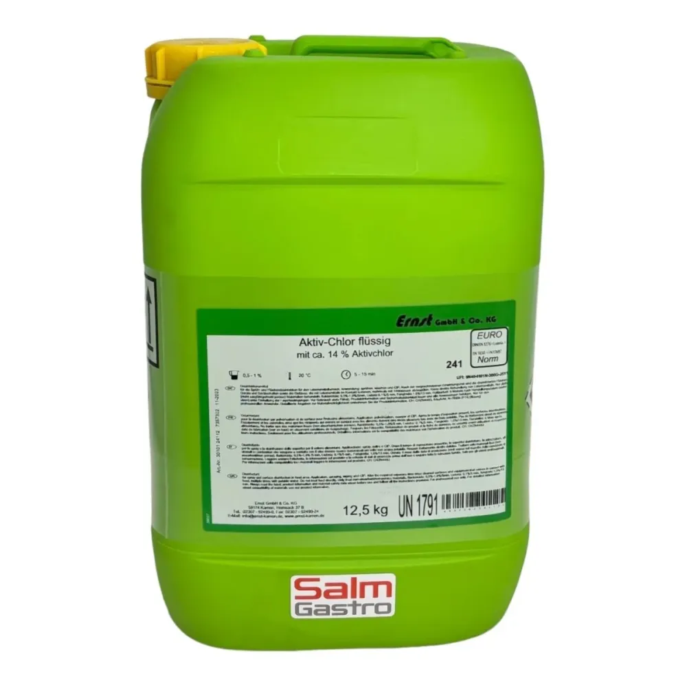 Liquido disinfettante di cloro attivo Ernst 12,5 kg