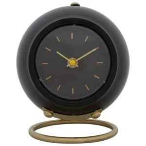 Orologio sfera nera CM 16x13x19