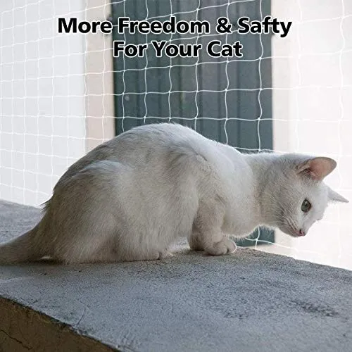 Focuspet Rete Protettiva per Gatti, 3X8M di Sicurezza Animali ...