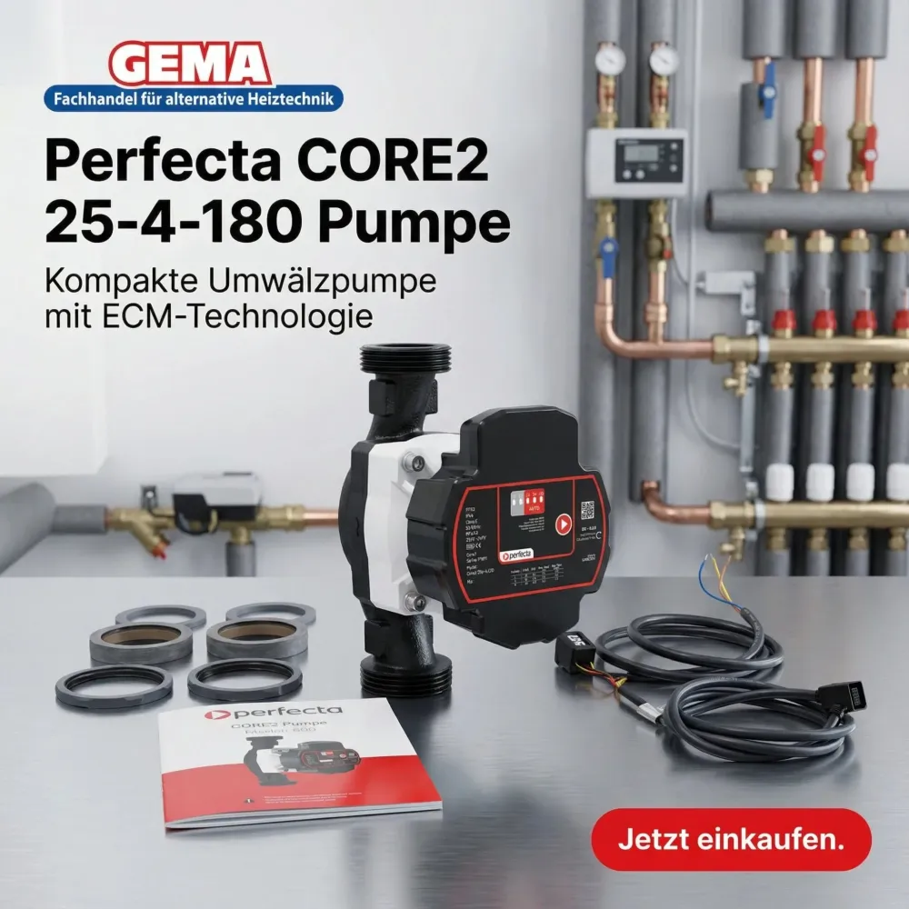 Pompa di riscaldamento Perfecta CORE2 25-4-180