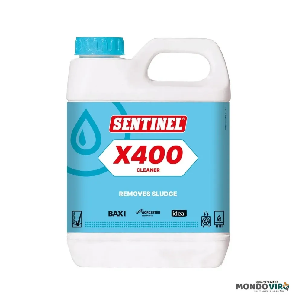 Sentinel X400 risanante per impianti di riscaldamento tanica da 1 lt