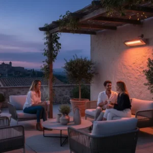 Stufe Infrarossi per Esterni - Riscaldamento Pergole e Terrazzi