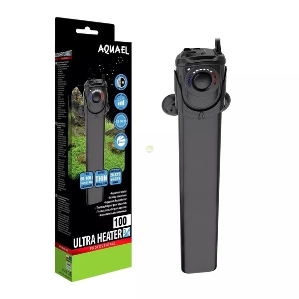 Ultra Heater 100 Day and Night Aquael - Excassable Riscaldamento 100W