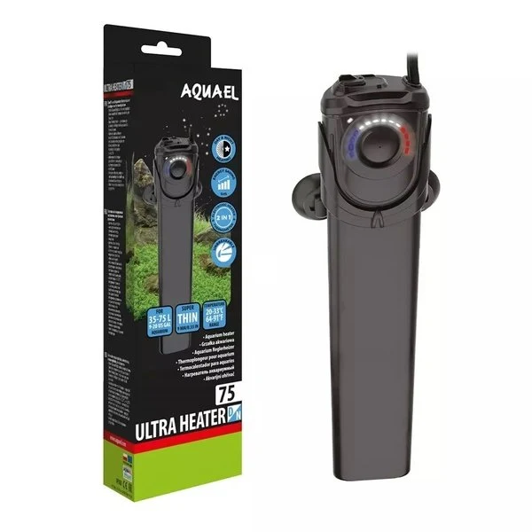 Ultra Heater 75 Day and Night Aquael - Riscaldamento Incassable 75W