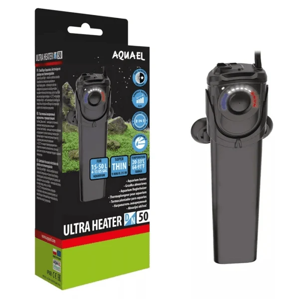 Ultra Heater 50 Day e Night Aquael - Riscaldamento Incassable 50W