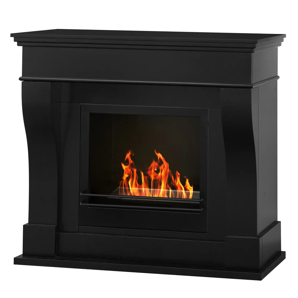 BIOCAMINO DA TERRA WASHINGTON NERO L 111 X P 43 X H 99 da 2000W | IPX4