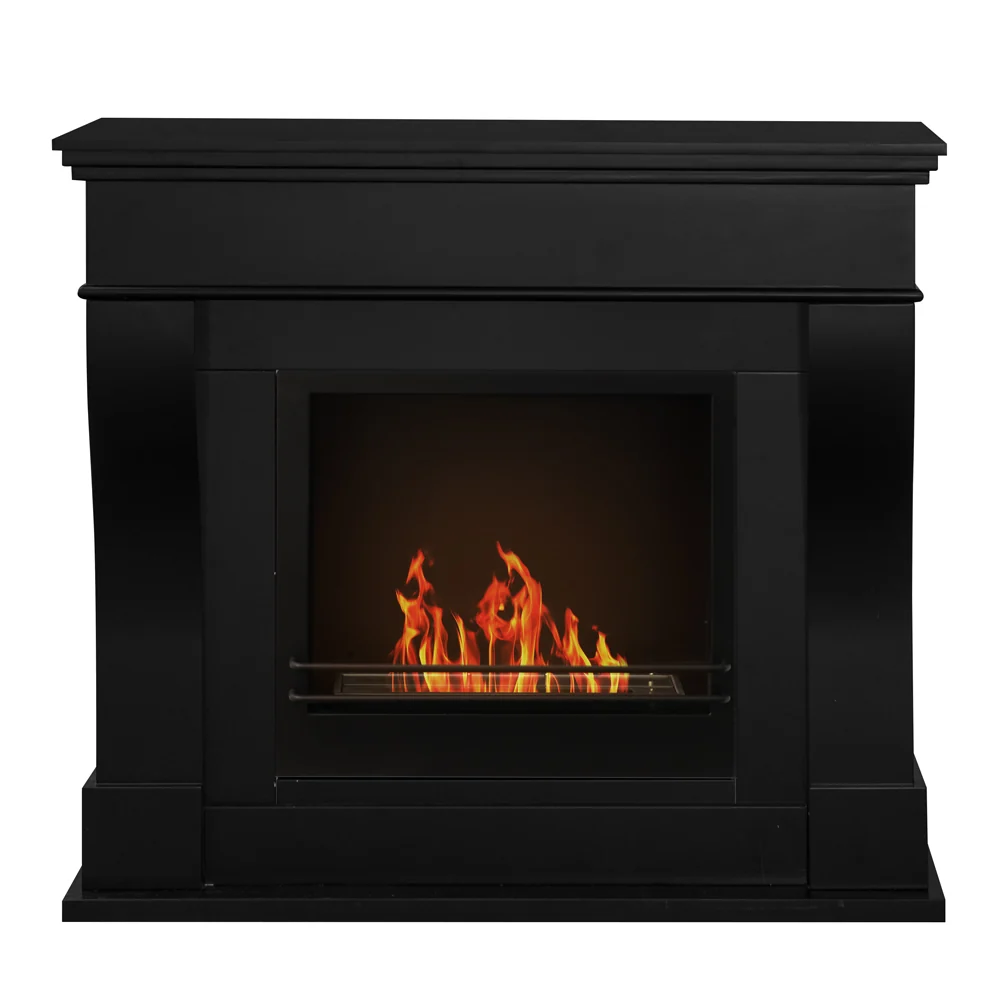 BIOCAMINO DA TERRA WASHINGTON NERO L 111 X P 43 X H 99 da 2000W | IPX4