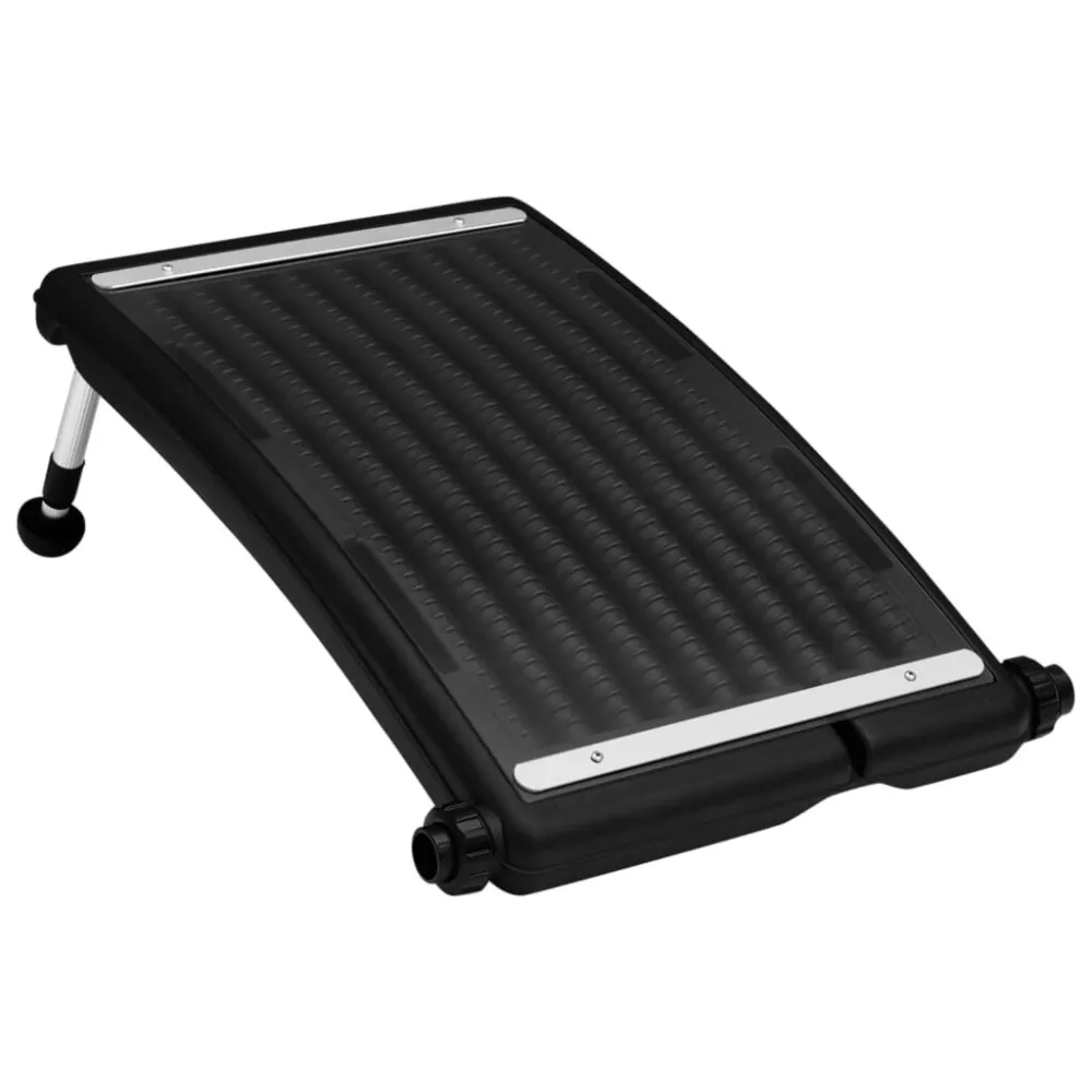 Pannello Solare Termico Curvo per Piscina 72,5x46 cm con Sensore di Temperatura