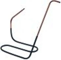 riscaldatore diametro est. 6mm int. diametro 3mm l 260mm rame