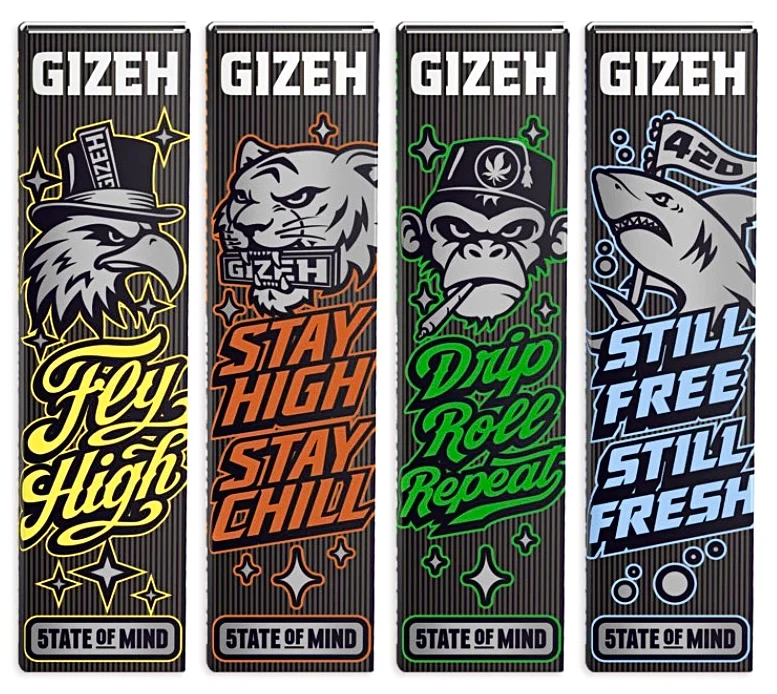 GIZEH x 5TATE MIND EXTRA FINE KSS + TIPS
