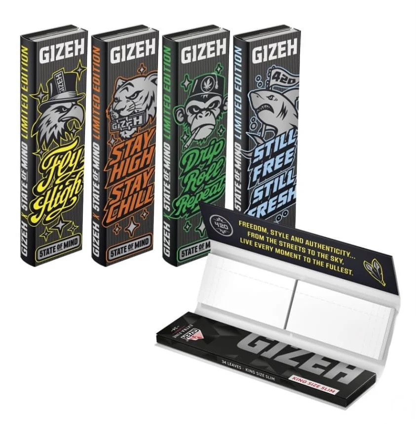 GIZEH x 5TATE MIND EXTRA FINE KSS + TIPS