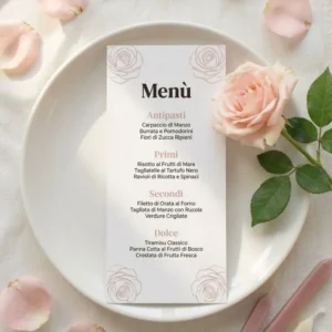 Menù - Rose