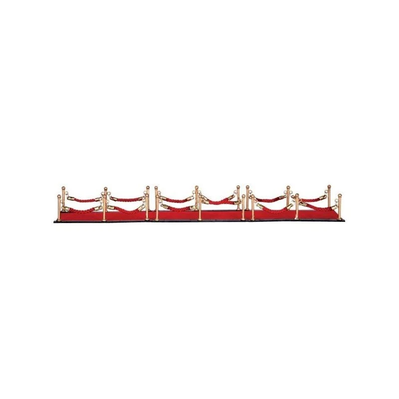 Tappeto rosso - Lemax con Specchietto