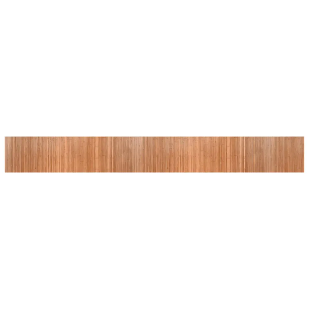 Tappeto Rettangolare Natura 60x500 cm Bambù (Classe di Precisione II)