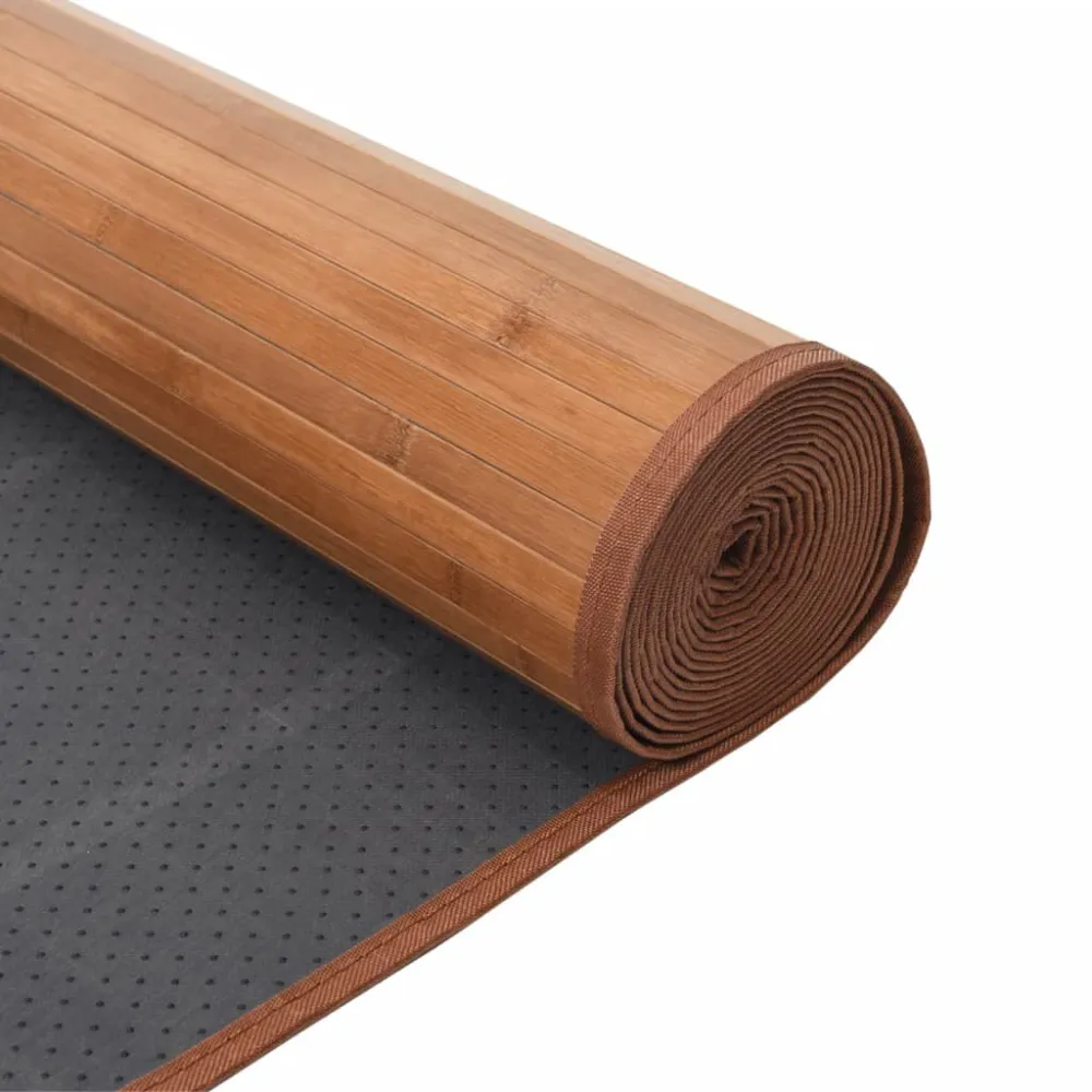 Tappeto Rettangolare Naturale 60x1000 cm Bambù