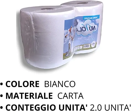 Rotoloni MAXI carta Asciugatutto Nuvola 2 Kg - strappi cellulosa super assorbente