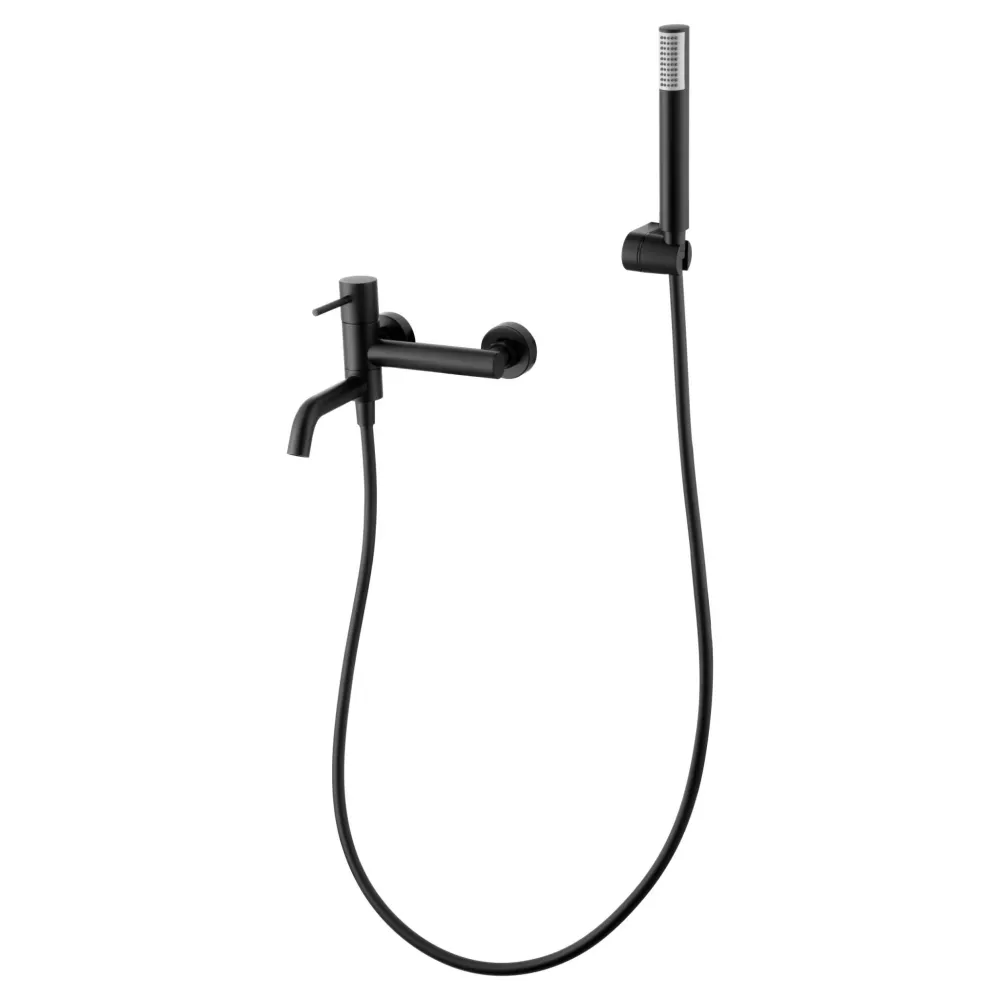 Imex - Monza set bagno-doccia monocomando nero opaco