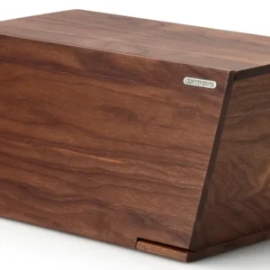 Box di pane noce, 40x26x18,5 cm