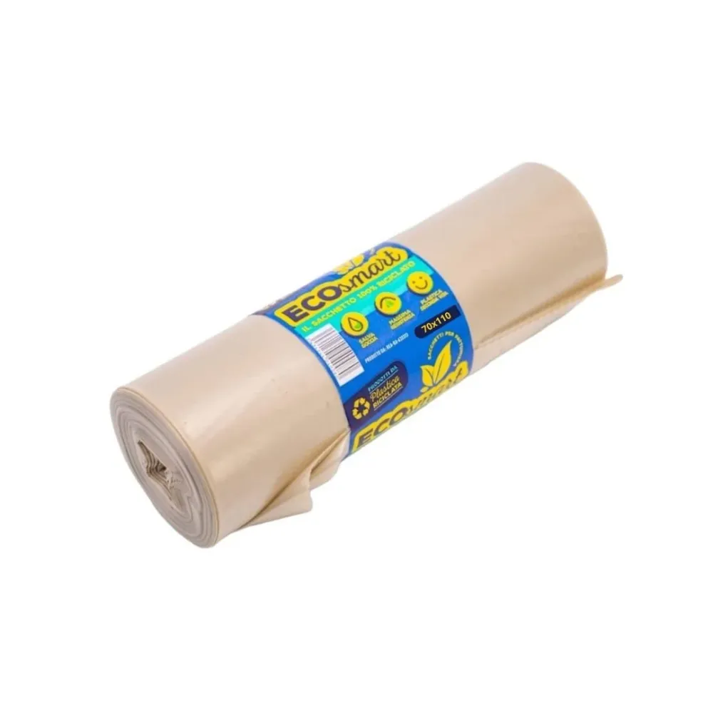 Sacchetti Ambra Trasparenti 70X110 cm per Spazzatura : 100 Buste Resistenti, Ecologici e Convenienti RFD