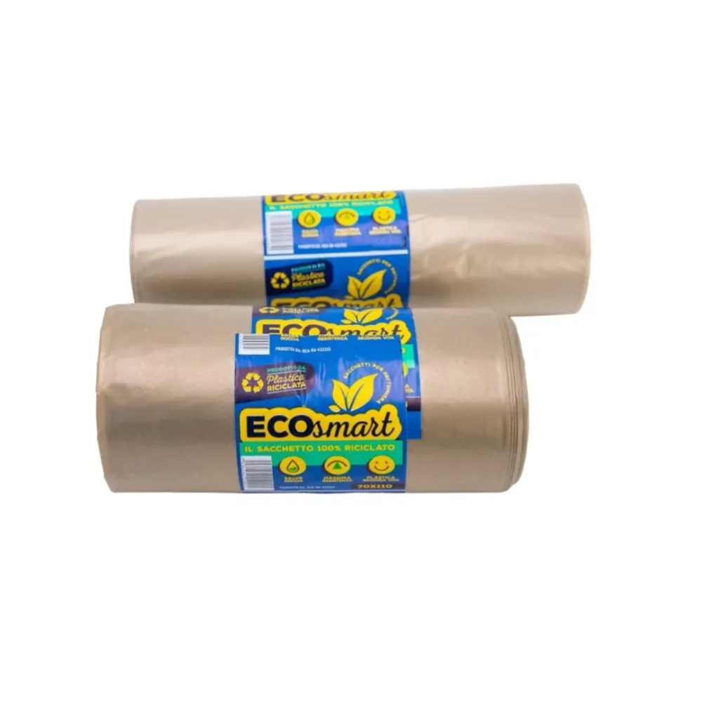 Sacchetti Ambra Trasparenti 70X110 cm per Spazzatura : 100 Buste Resistenti, Ecologici e Convenienti RFD