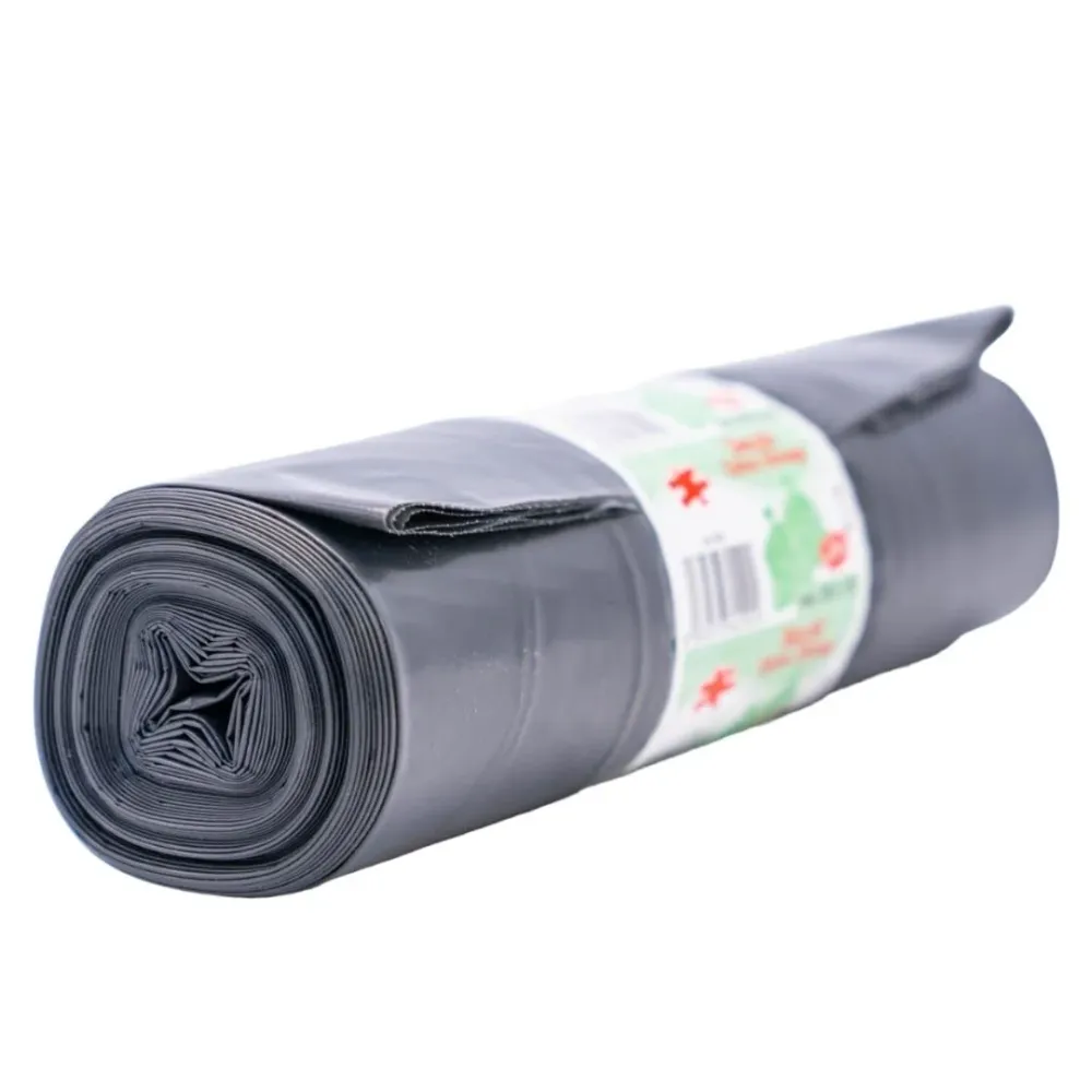 Sacchi Spazzatura Neri 55x65 cm - Capacità 40 Litri - Buste Ultra Resistenti e Pratiche | R.F. Distribuzione