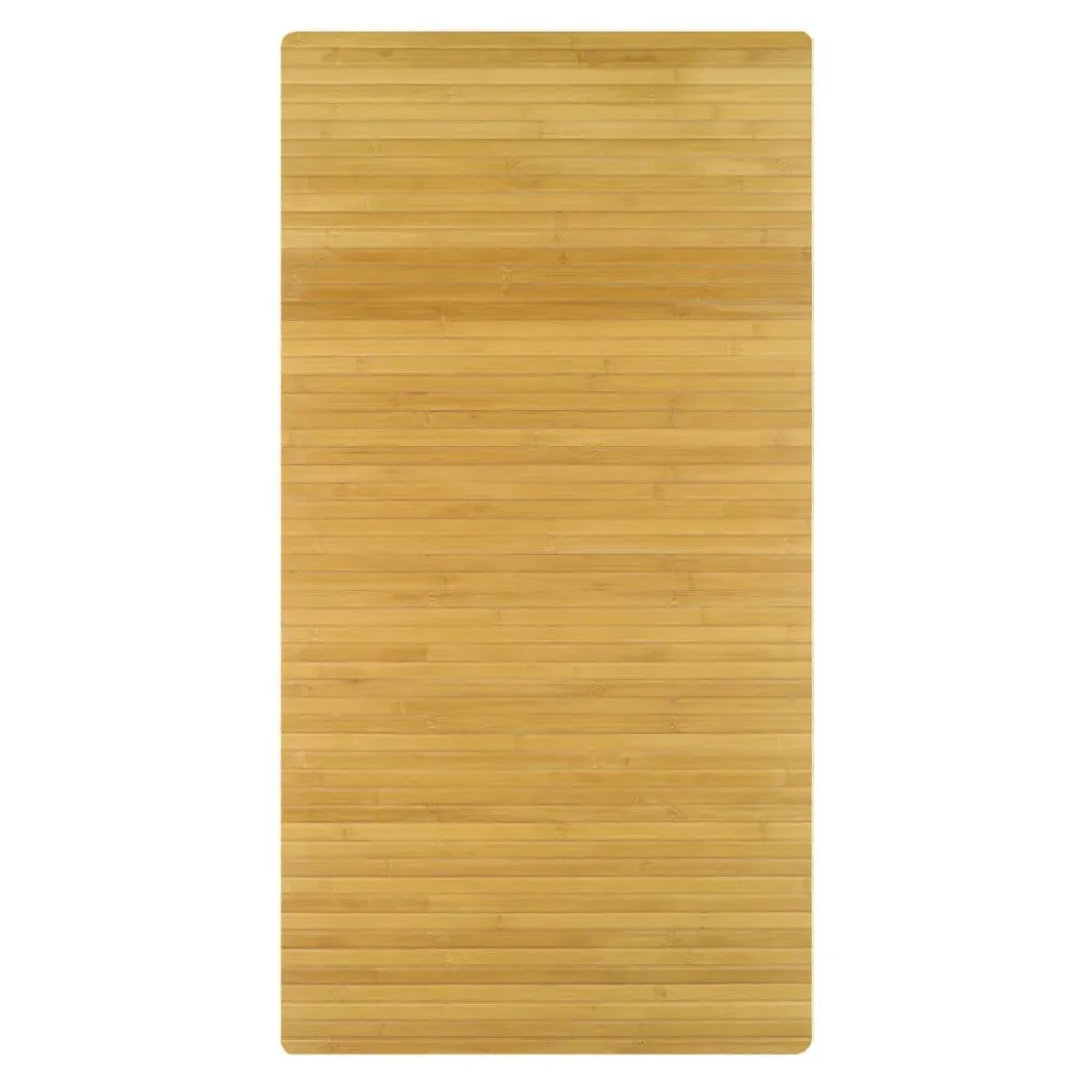 Kleine Wolke Tappeto per Bagno Bambus 50x80 cm Marrone