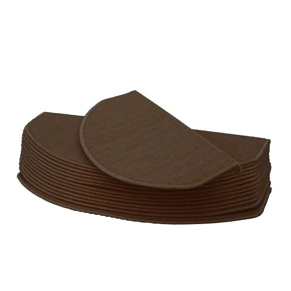 Mendler set di 15 tappetini per scale HWC-G49 tappeto per scale protezione per scale set di tappetini per scale 65x25 cm m...