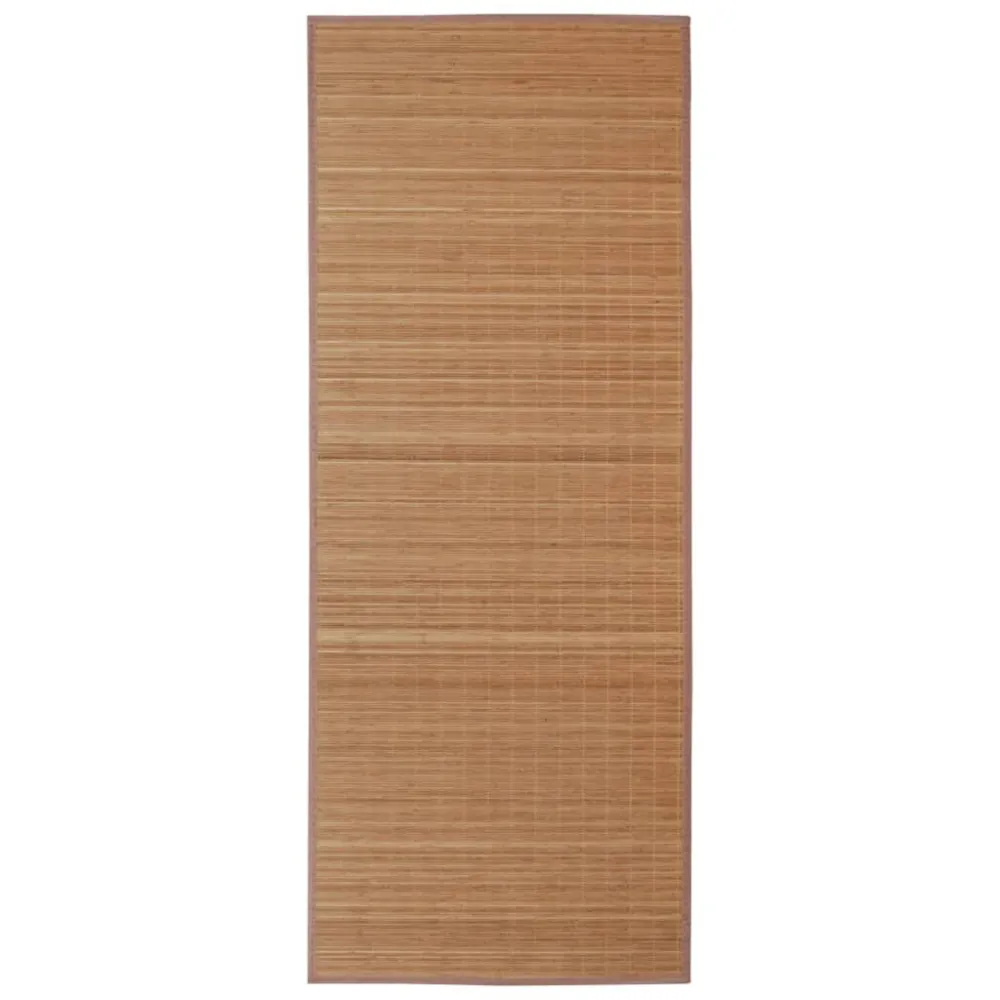 Tappeto Bambù 160x230 cm Marrone