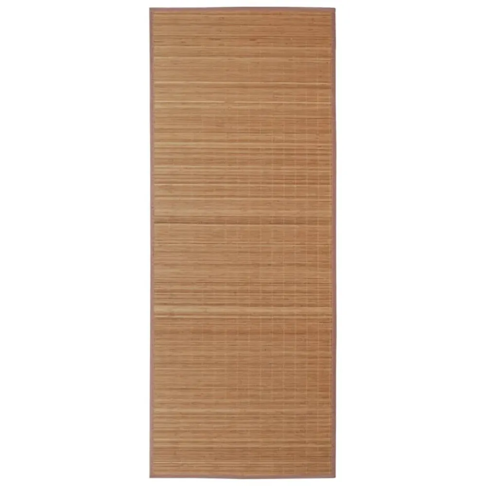 Tappeto Bambù 160x230 cm Marrone
