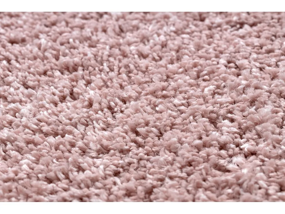 Tappeto BERBER 9000 rosa Frange berbero marocchino shaggy 140x190 cm