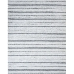 Tappeto bianco sudicio e grigio 160 x 230 cm BADEMLI