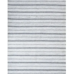 Tappeto bianco sudicio e grigio 160 x 230 cm BADEMLI
