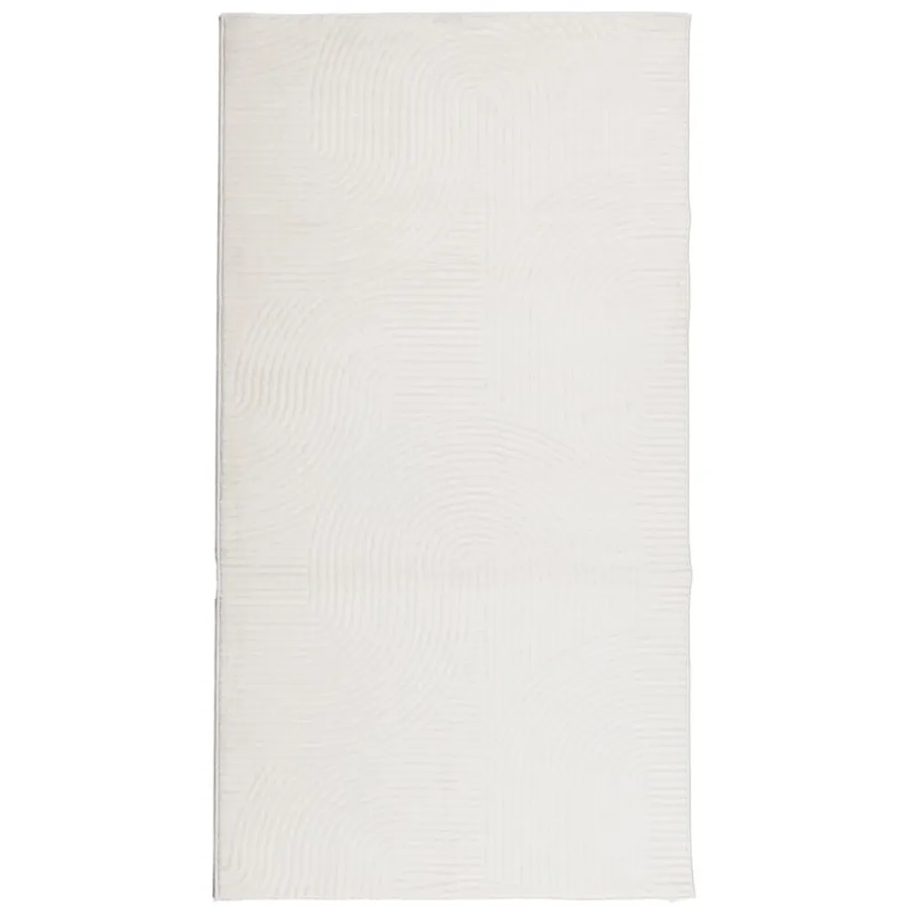 Tappeto IZA Pelo Ridotto Aspetto Scandinavo Crema 80x150 cm